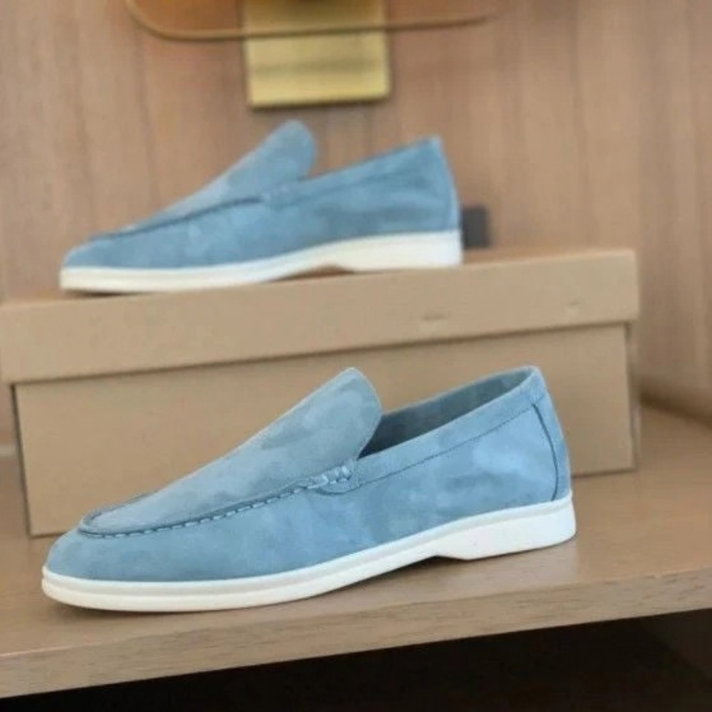 Konrad | Herren Orthopädische Loafer aus Wildleder