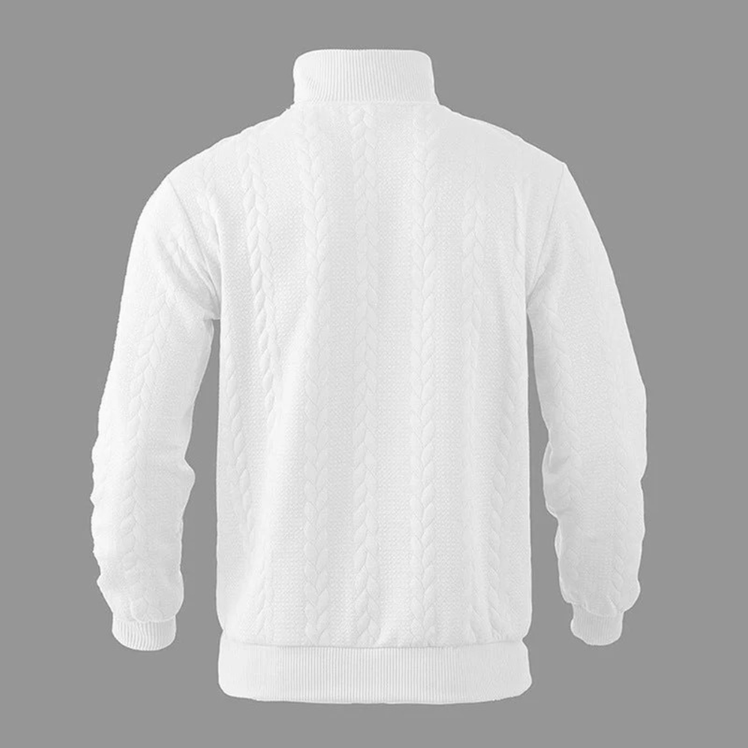 Konrad | Herren Strickpullover mit Kragen