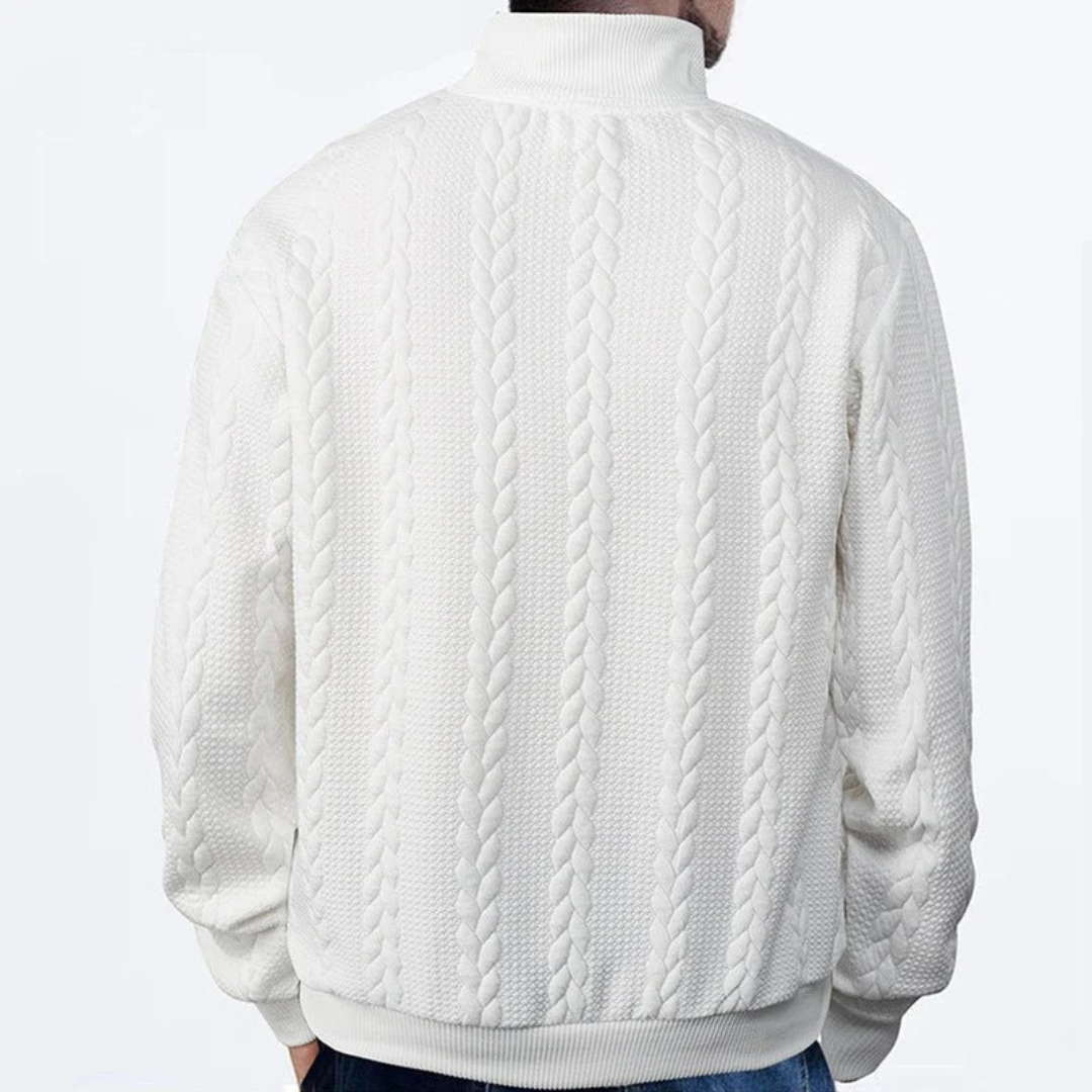 Konrad | Herren Strickpullover mit Kragen