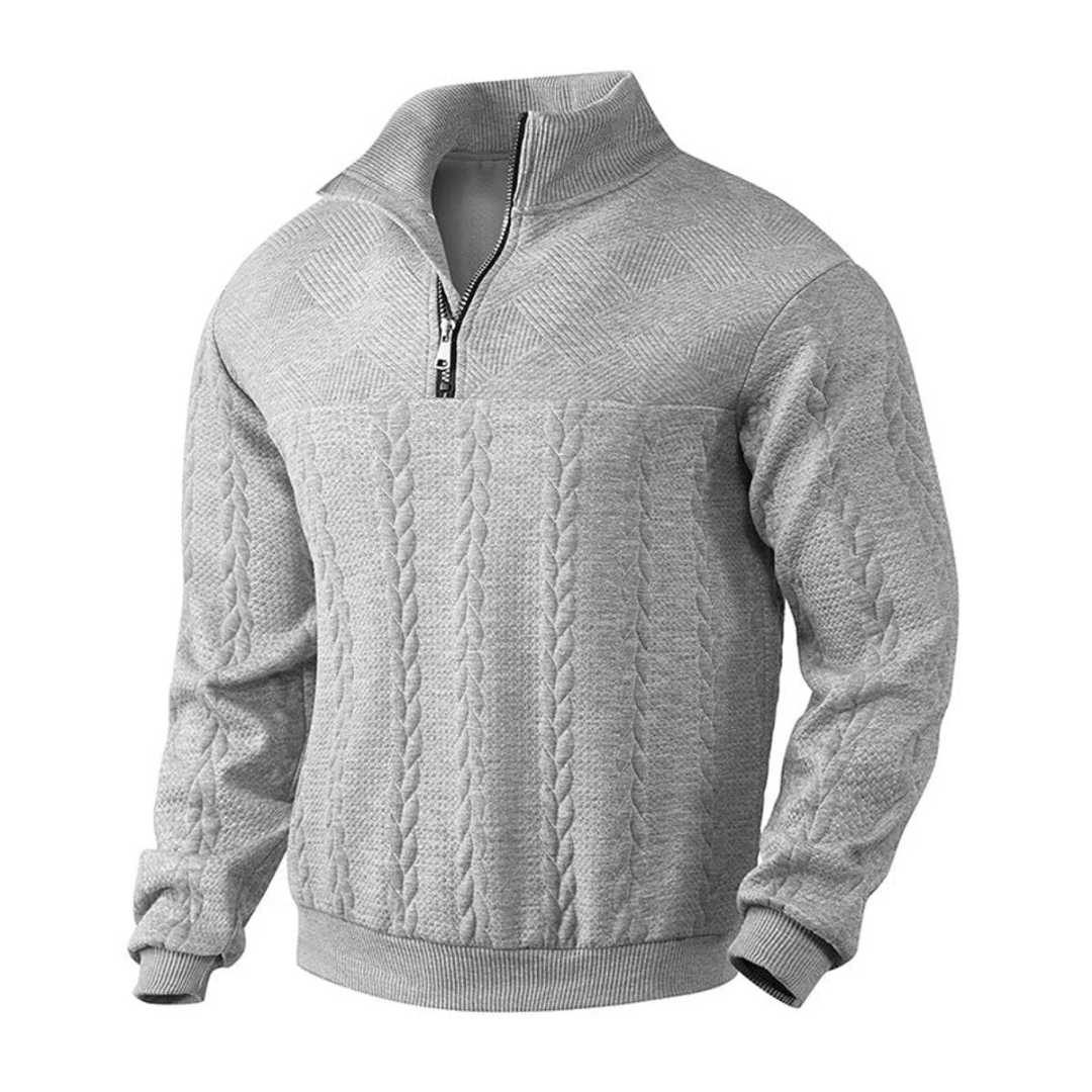 Konrad | Herren Strickpullover mit Kragen