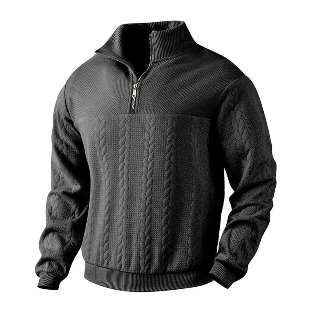Konrad | Herren Strickpullover mit Kragen