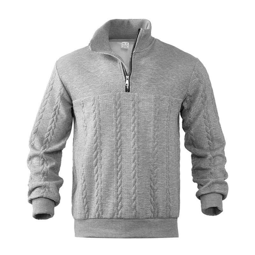 Konrad | Herren Strickpullover mit Kragen