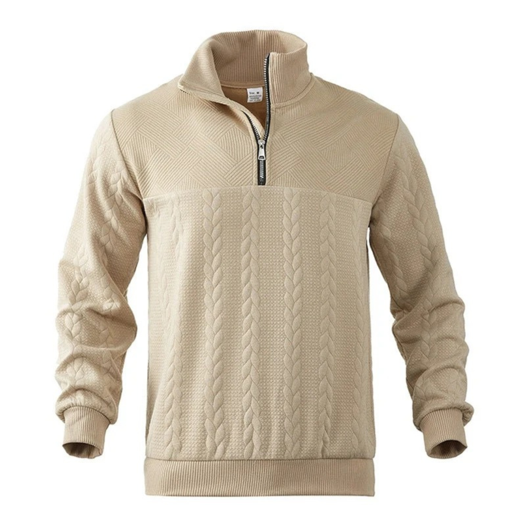 Konrad | Herren Strickpullover mit Kragen