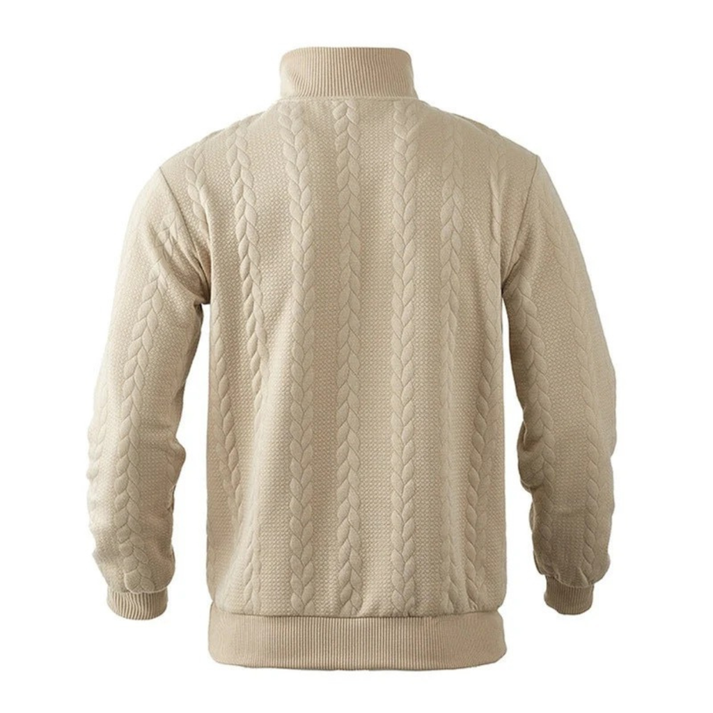 Konrad | Herren Strickpullover mit Kragen