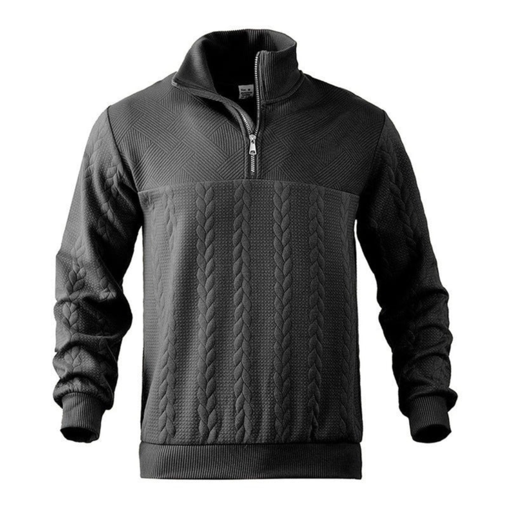 Konrad | Herren Strickpullover mit Kragen