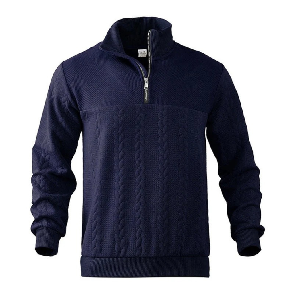 Konrad | Herren Strickpullover mit Kragen