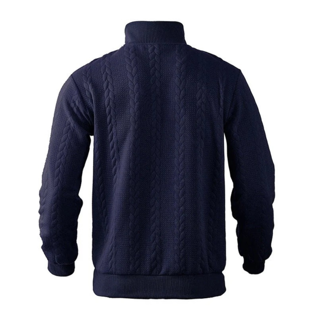 Konrad | Herren Strickpullover mit Kragen