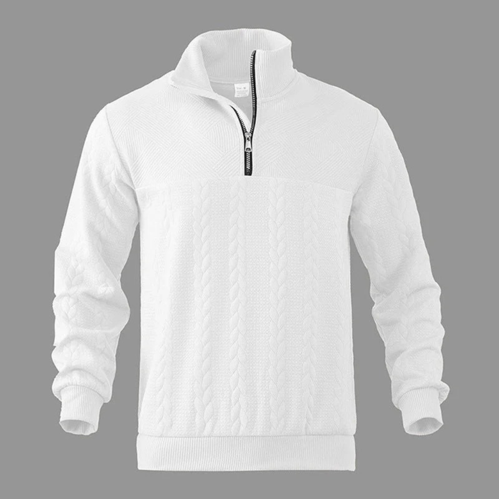 Konrad | Herren Strickpullover mit Kragen