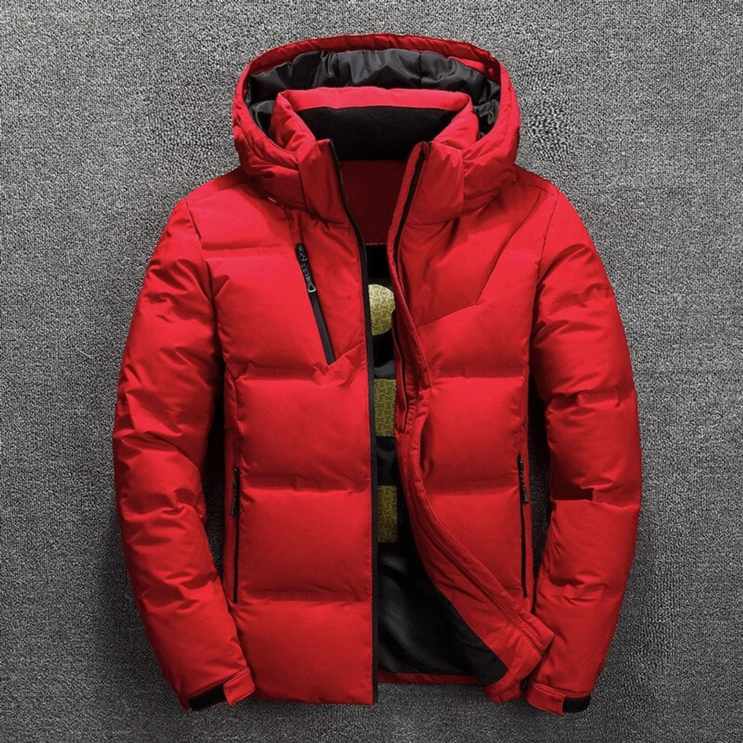 Konrad | Herren Winterjacke Mit Kapuze Und Winter Komfort Design
