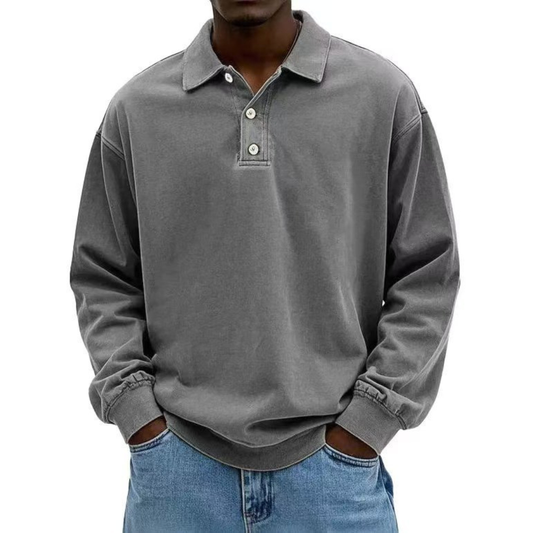 Konstantin | Herren Poloshirt Langarm Für Sommer