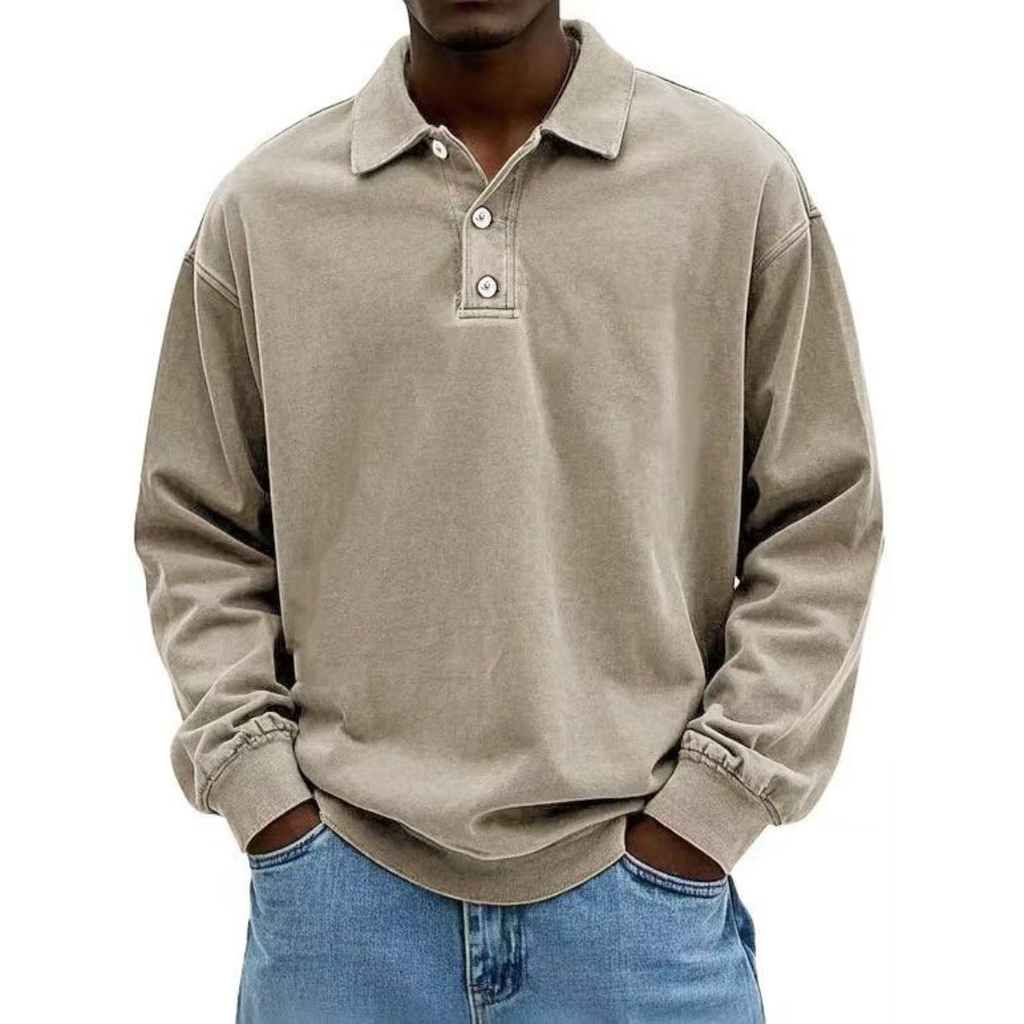 Konstantin | Herren Poloshirt Langarm Für Sommer