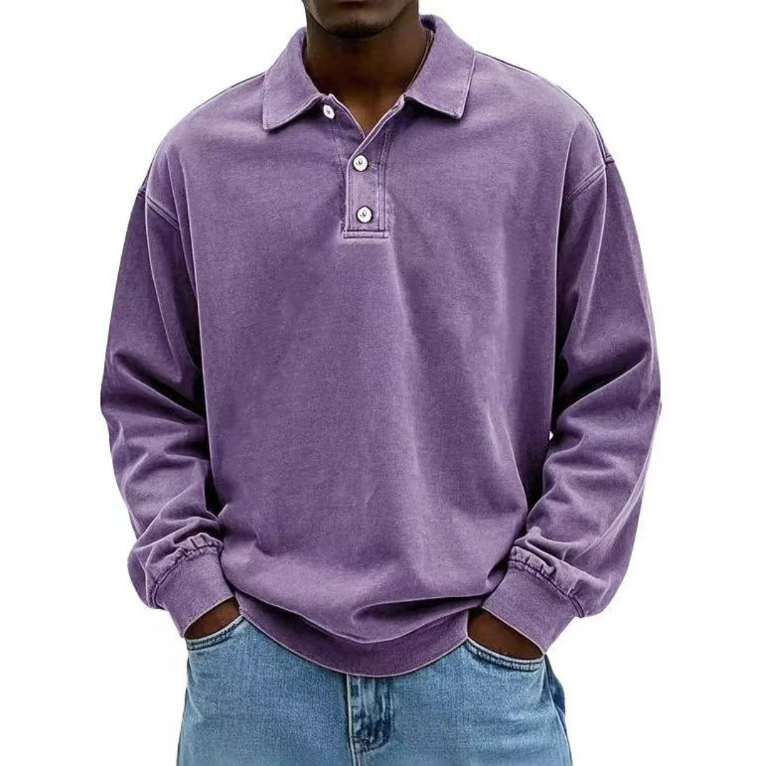 Konstantin | Herren Poloshirt Langarm Für Sommer