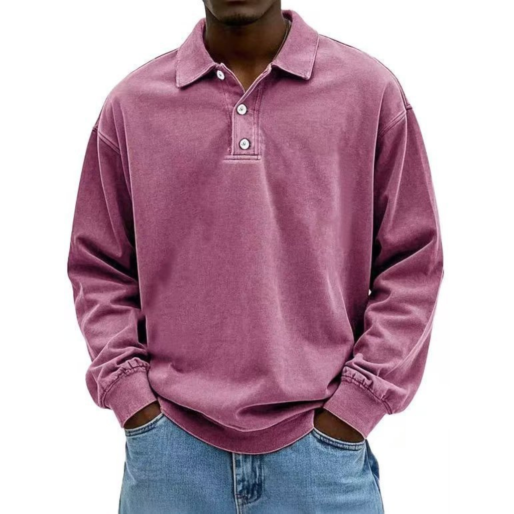 Konstantin | Herren Poloshirt Langarm Für Sommer