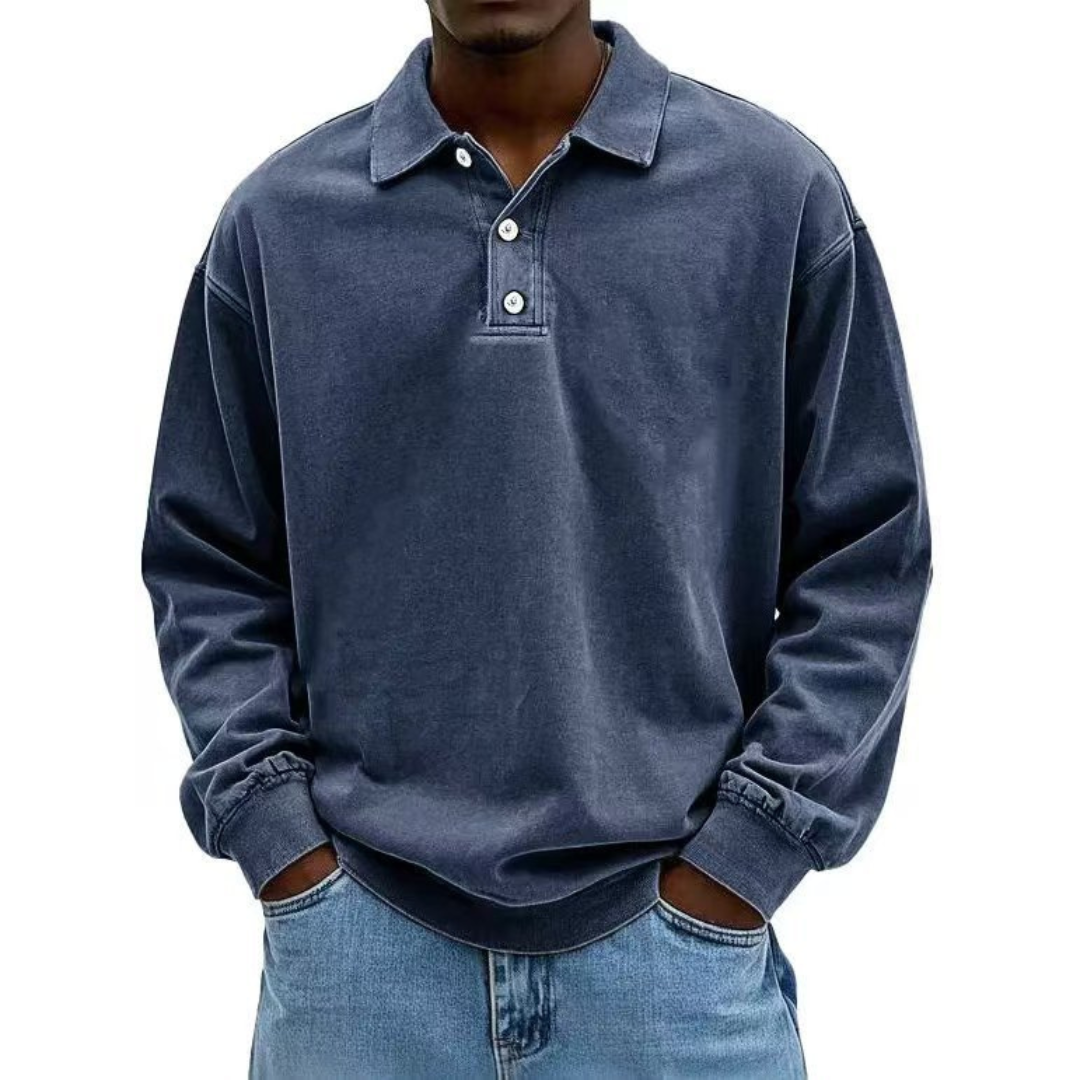 Konstantin | Herren Poloshirt Langarm Für Sommer