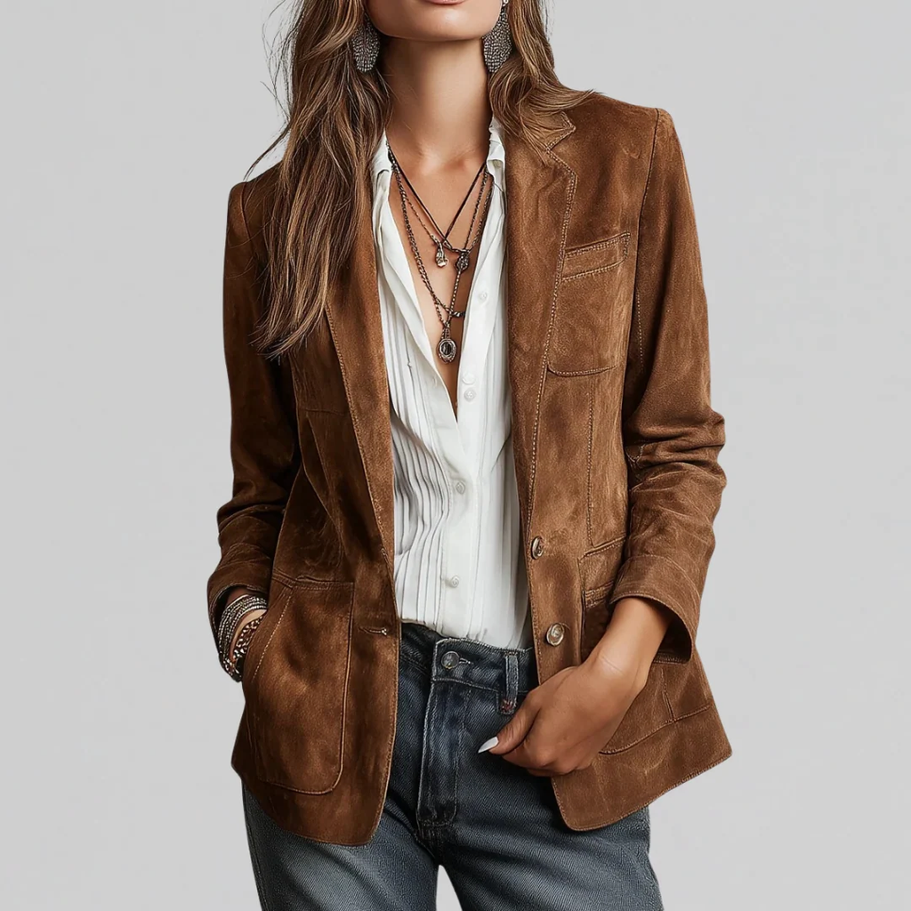 Kornelia | Damen Blazer mit entspannter Schnitt