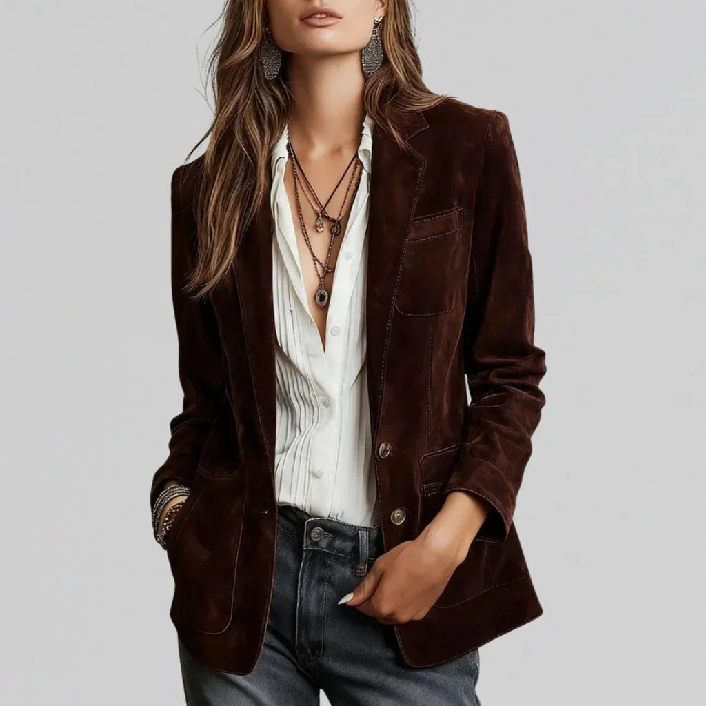 Kornelia | Damen Blazer mit entspannter Schnitt