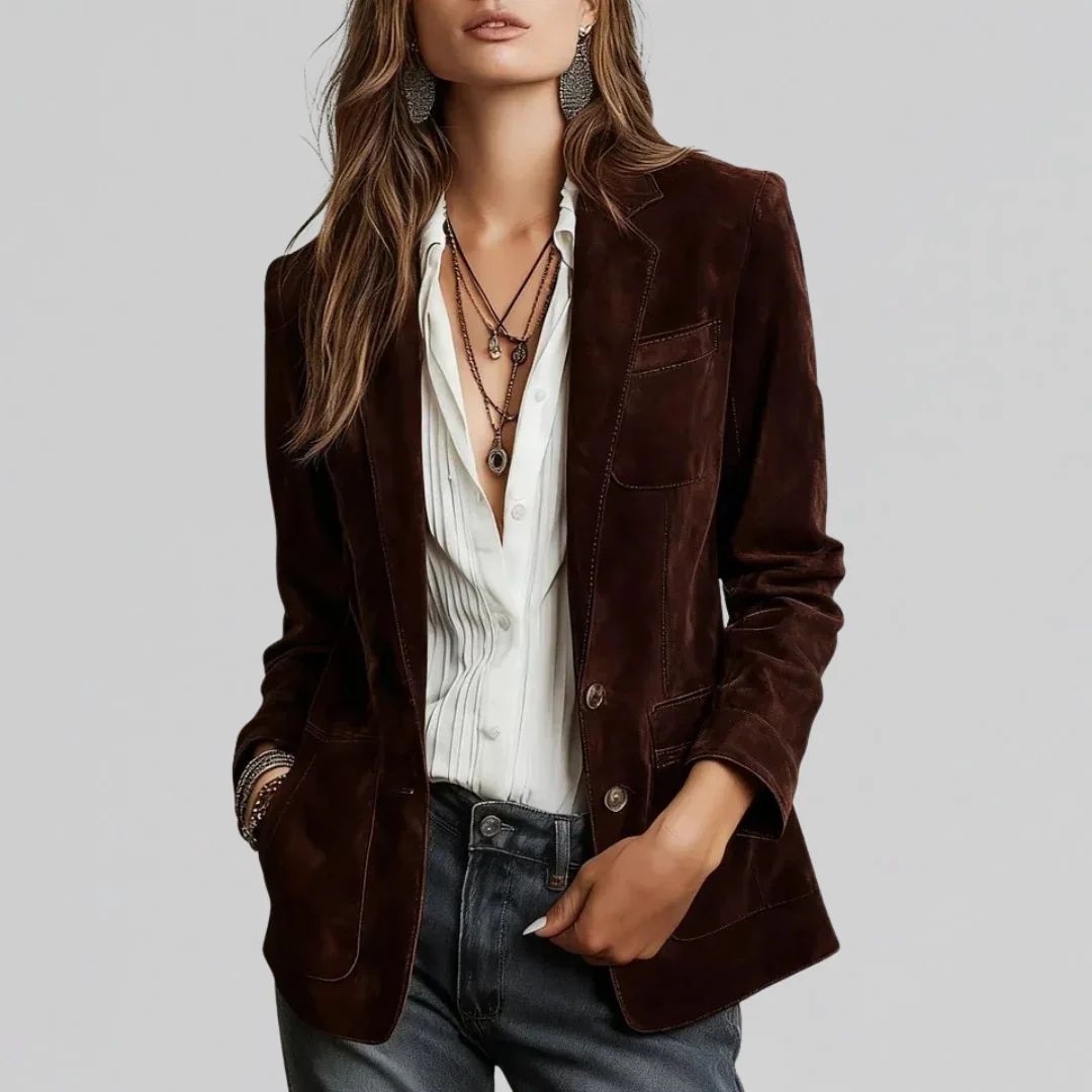 Kornelia | Damen Blazer mit entspannter Schnitt