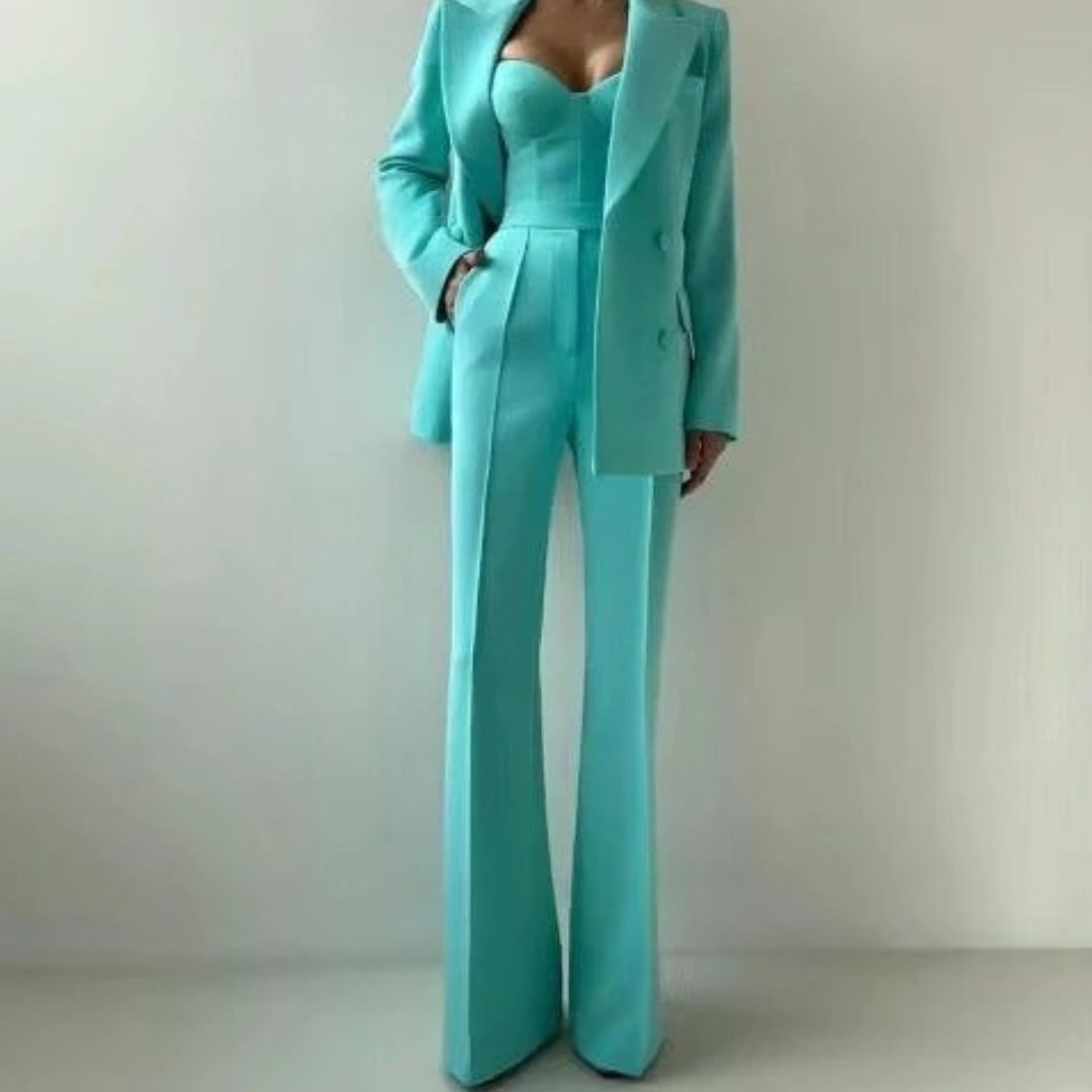 Kornelia | Damen Modern Hosenanzug Set