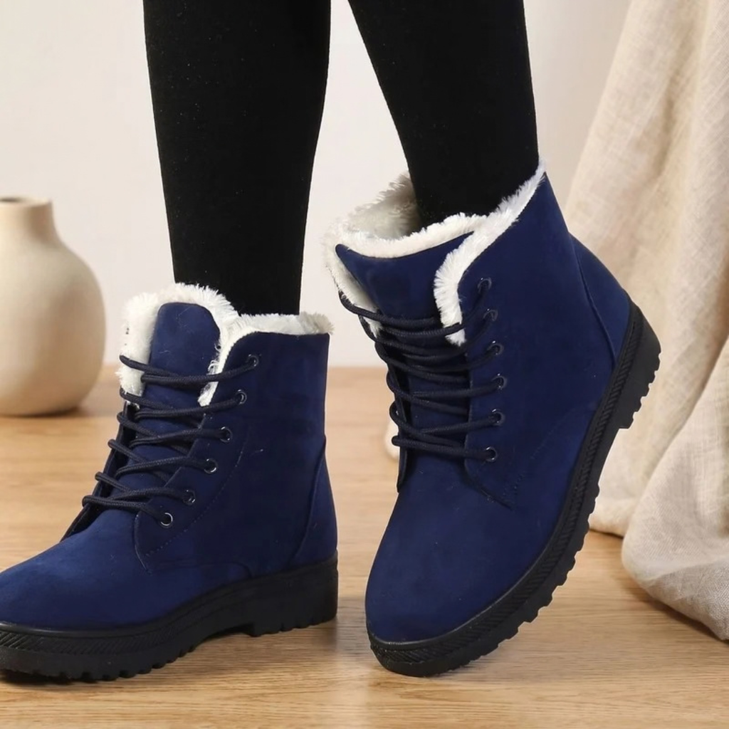 Kornelia | Damen Orthopädische Stiefeletten mit Schnürschuh Design