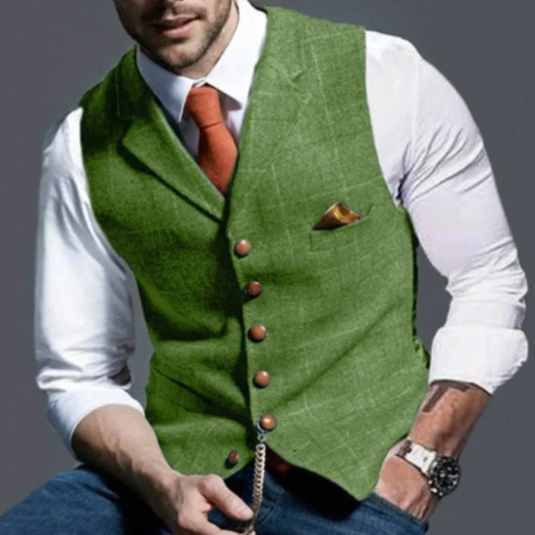 Kurt | Herren Elegante Trachtenweste
