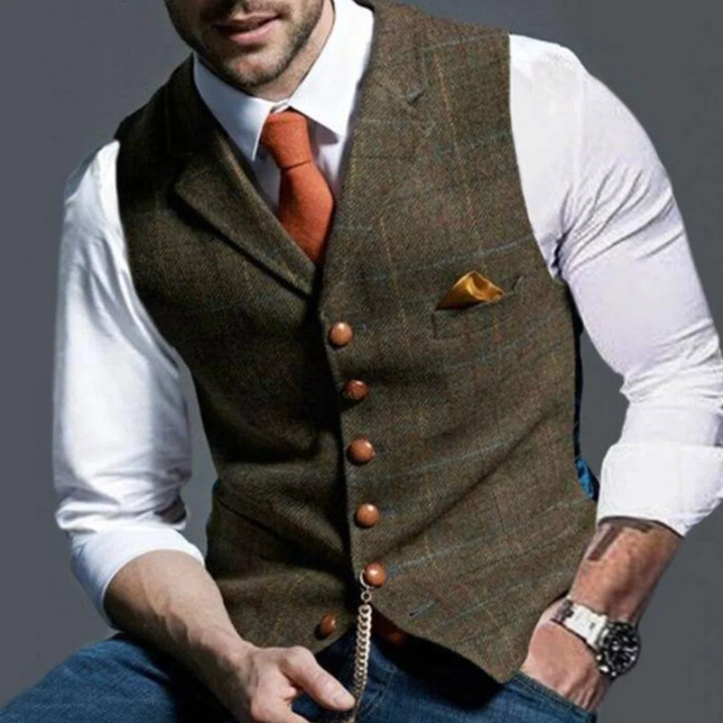 Kurt | Herren Elegante Trachtenweste