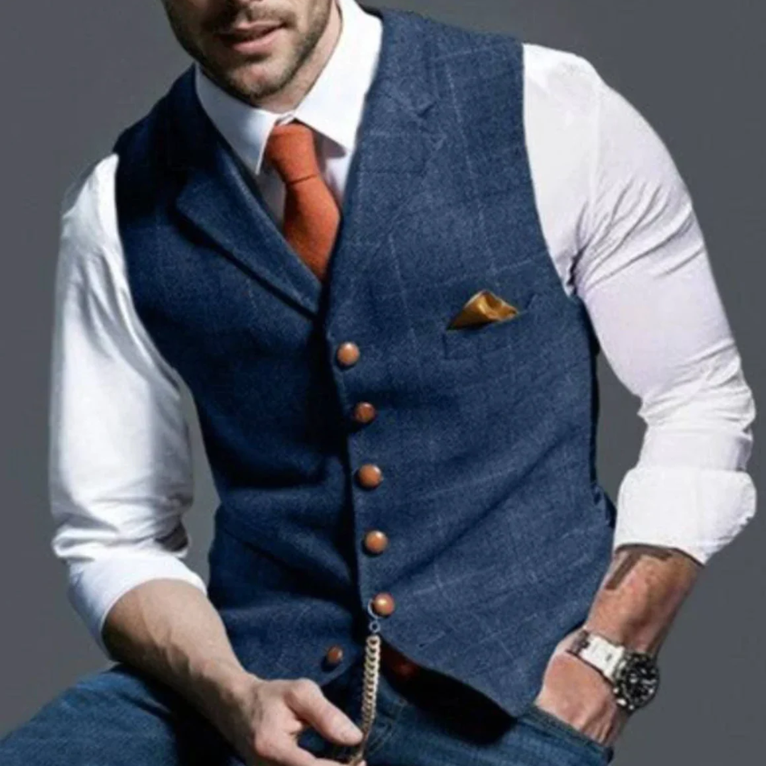 Kurt | Herren Elegante Trachtenweste