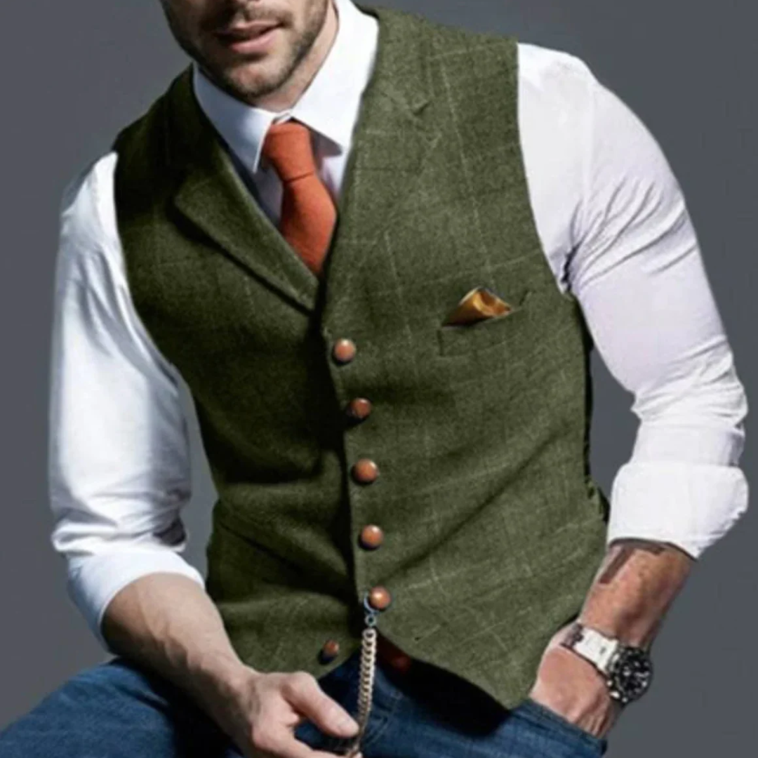 Kurt | Herren Elegante Trachtenweste