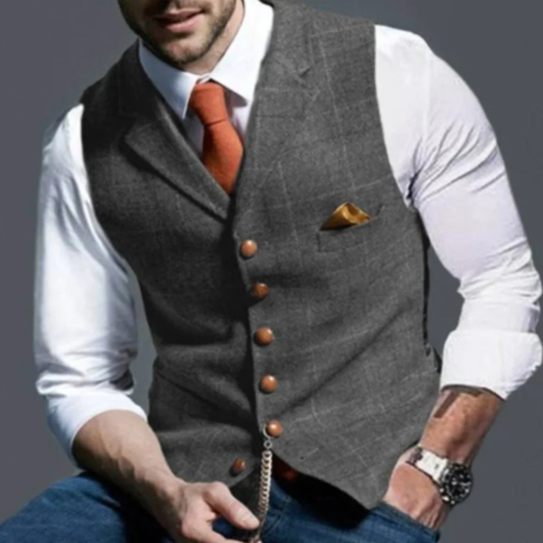 Kurt | Herren Elegante Trachtenweste