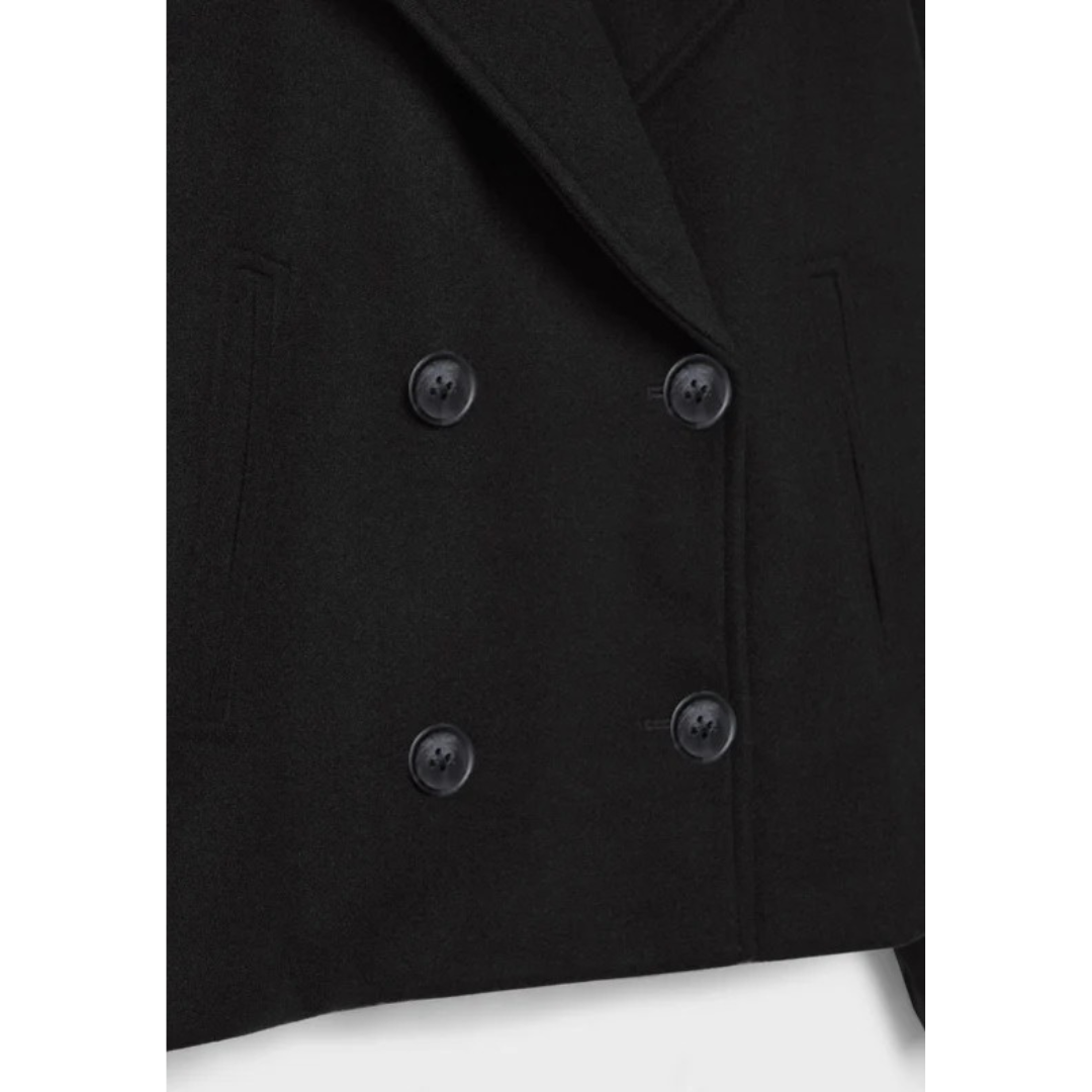 Laura | Damen Kurze Jacke mit Knöpfen