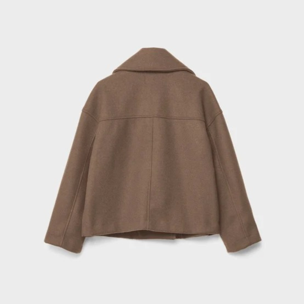 Laura | Damen Kurze Jacke mit Knöpfen