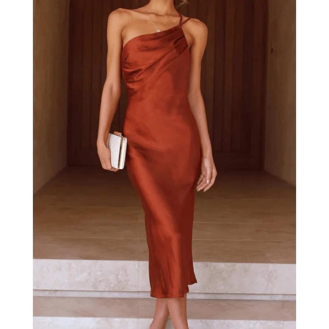 Lea | Damen Cocktail Abendkleid Midi