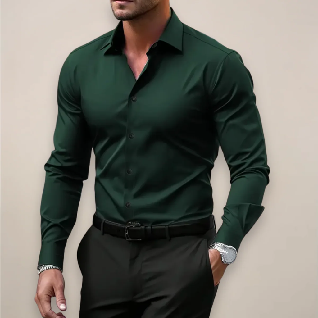 Leif | Herren Komfort Hemd Slim Fit