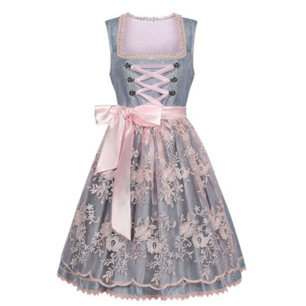 Leni | Damen Oktoberfest Dirndl mit Schürze