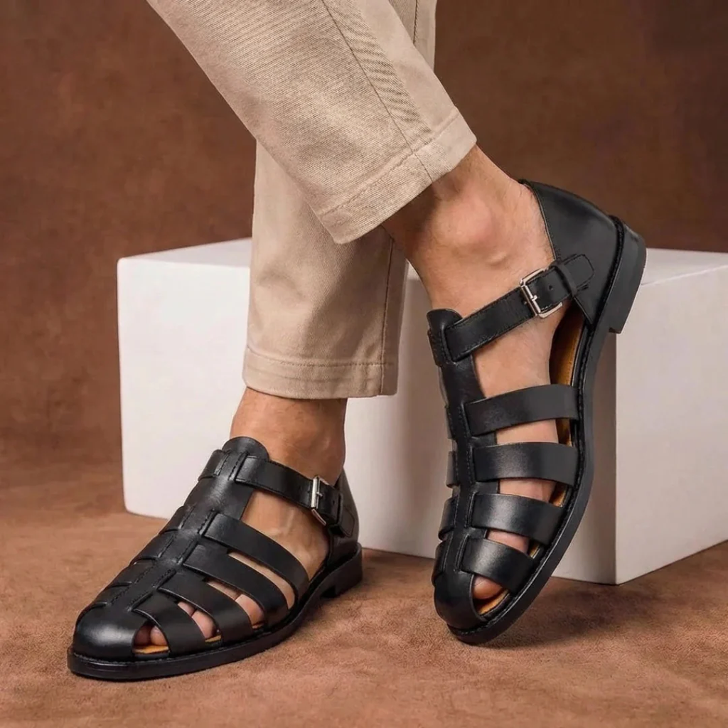 Lennard | Herren Sandalen mit Riemen