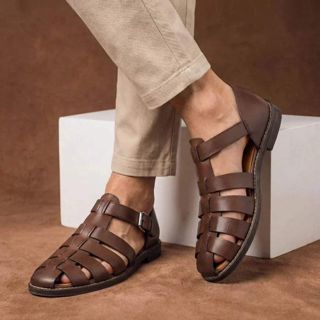 Lennard | Herren Sandalen mit Riemen