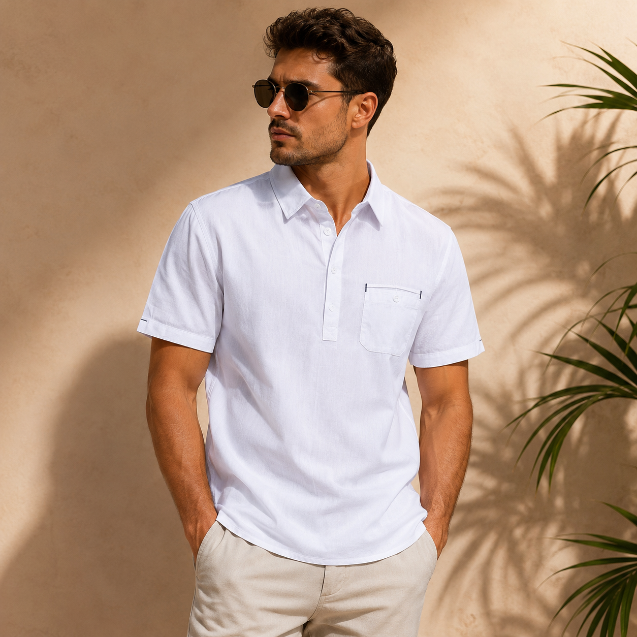 Lennox | Herren Hemd Mit Taschen Alltag
