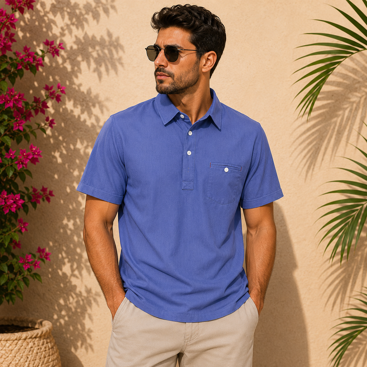 Lennox | Herren Hemd Mit Taschen Alltag