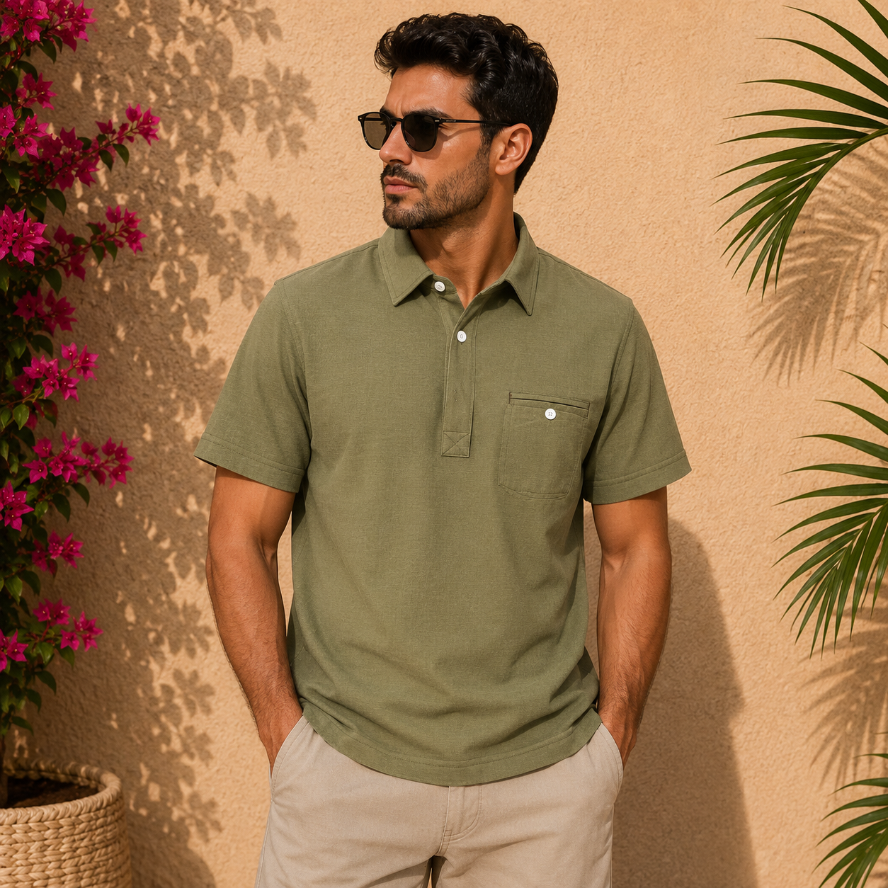 Lennox | Herren Hemd Mit Taschen Alltag