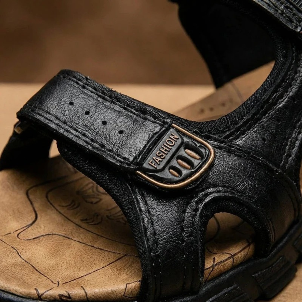 Leon | Herren Orthopädische Sandalen mit Klettverschluss
