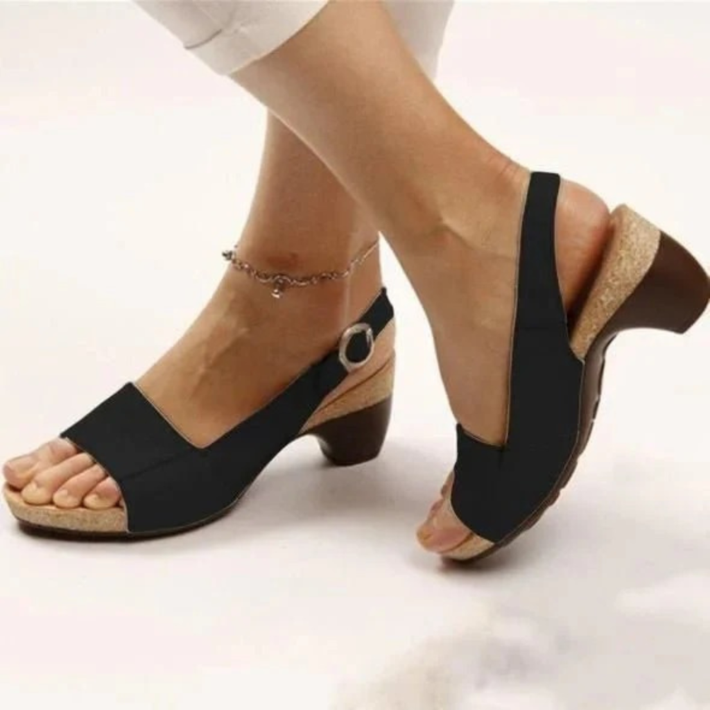 Leona | Damen Orthopädische Slingback Sandalen