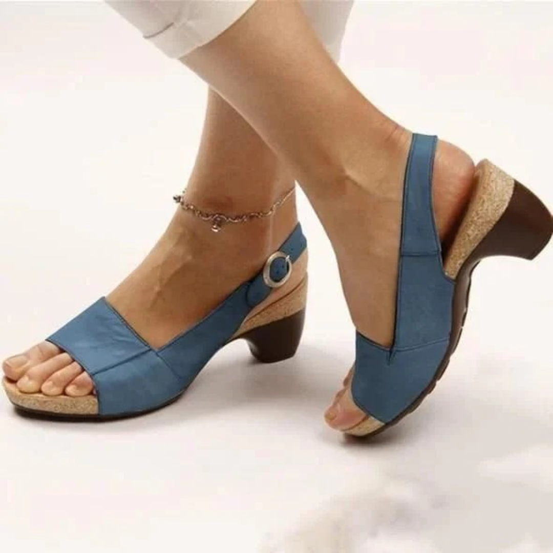 Leona | Damen Orthopädische Slingback Sandalen