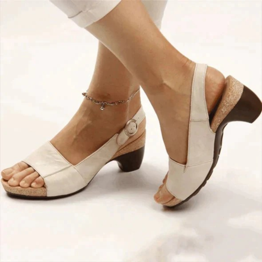 Leona | Damen Orthopädische Slingback Sandalen