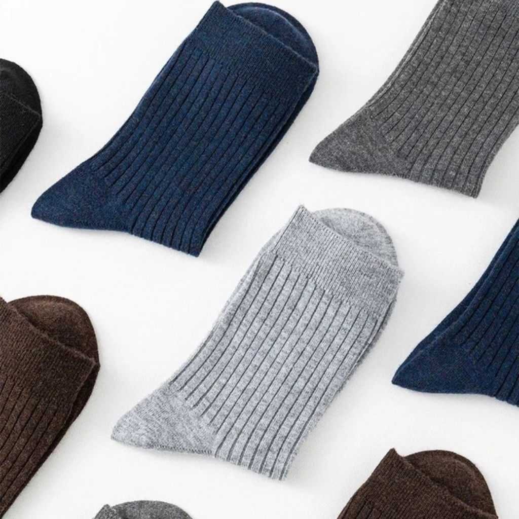 Leonard | Herren Trachtensocken mit Struktur