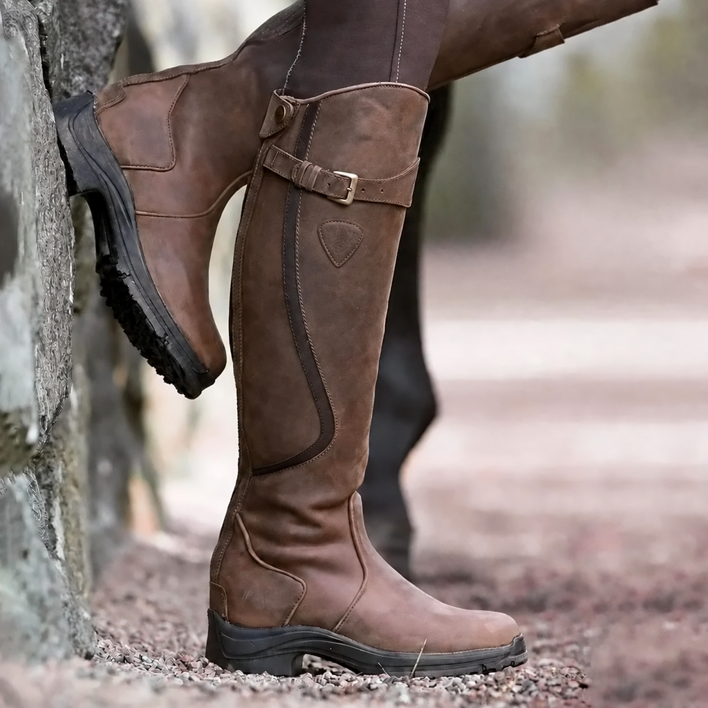 Leonie | Damen Orthopädische Warme Leder Winterstiefel