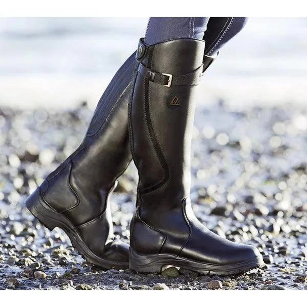 Leonie | Damen Orthopädische Warme Leder Winterstiefel