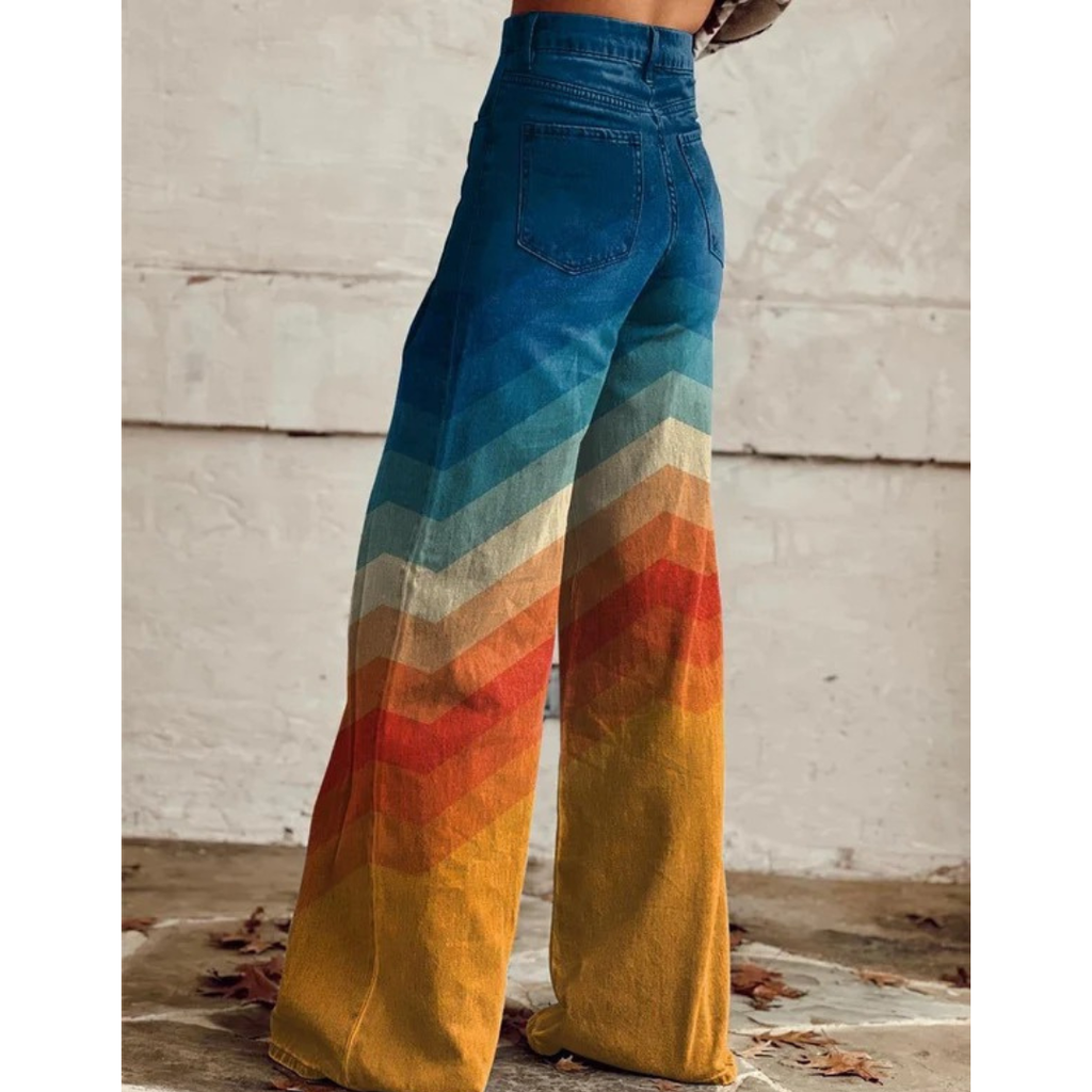 Lia | Damen High Waist Wide Leg Jeans