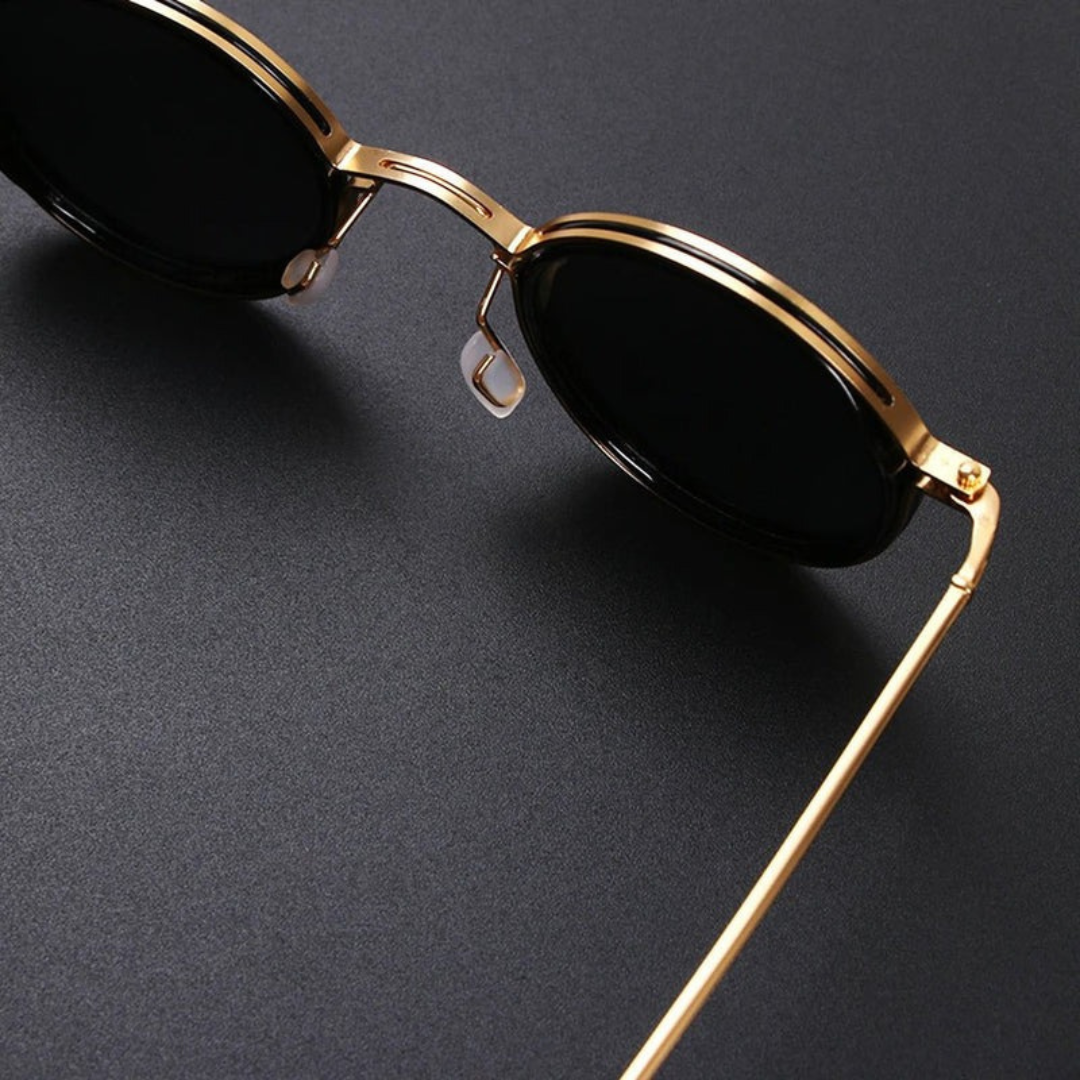 Ingebord | Damen Sonnenbrille Gold Modern