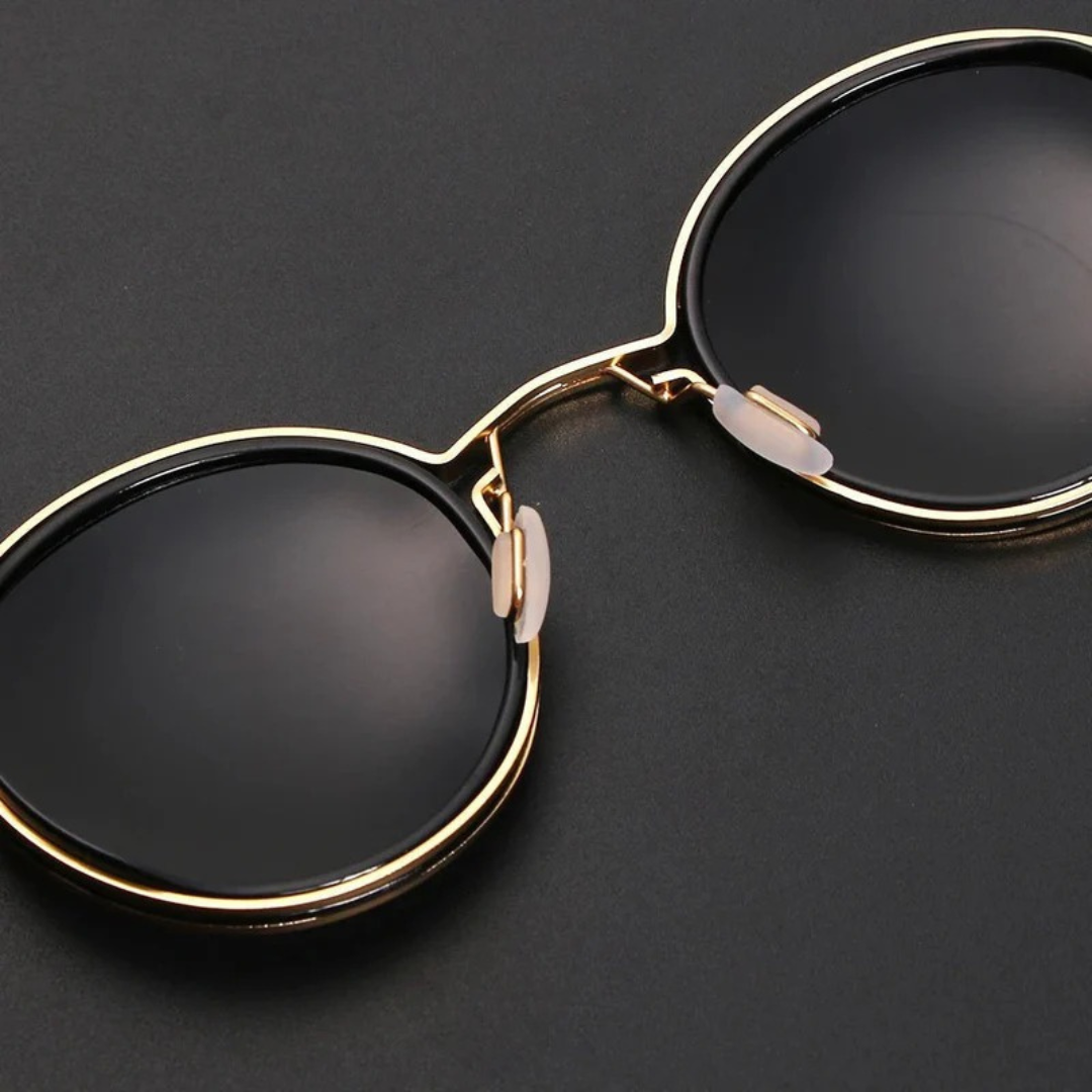Ingebord | Damen Sonnenbrille Gold Modern