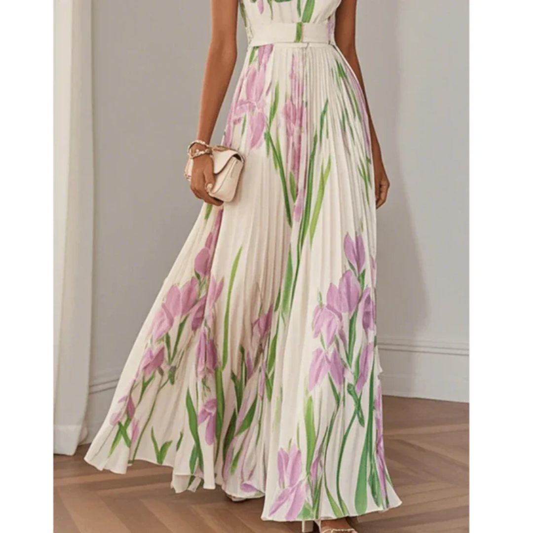 Liese | Damen Fließendes Sommerkleid Maxi Boho