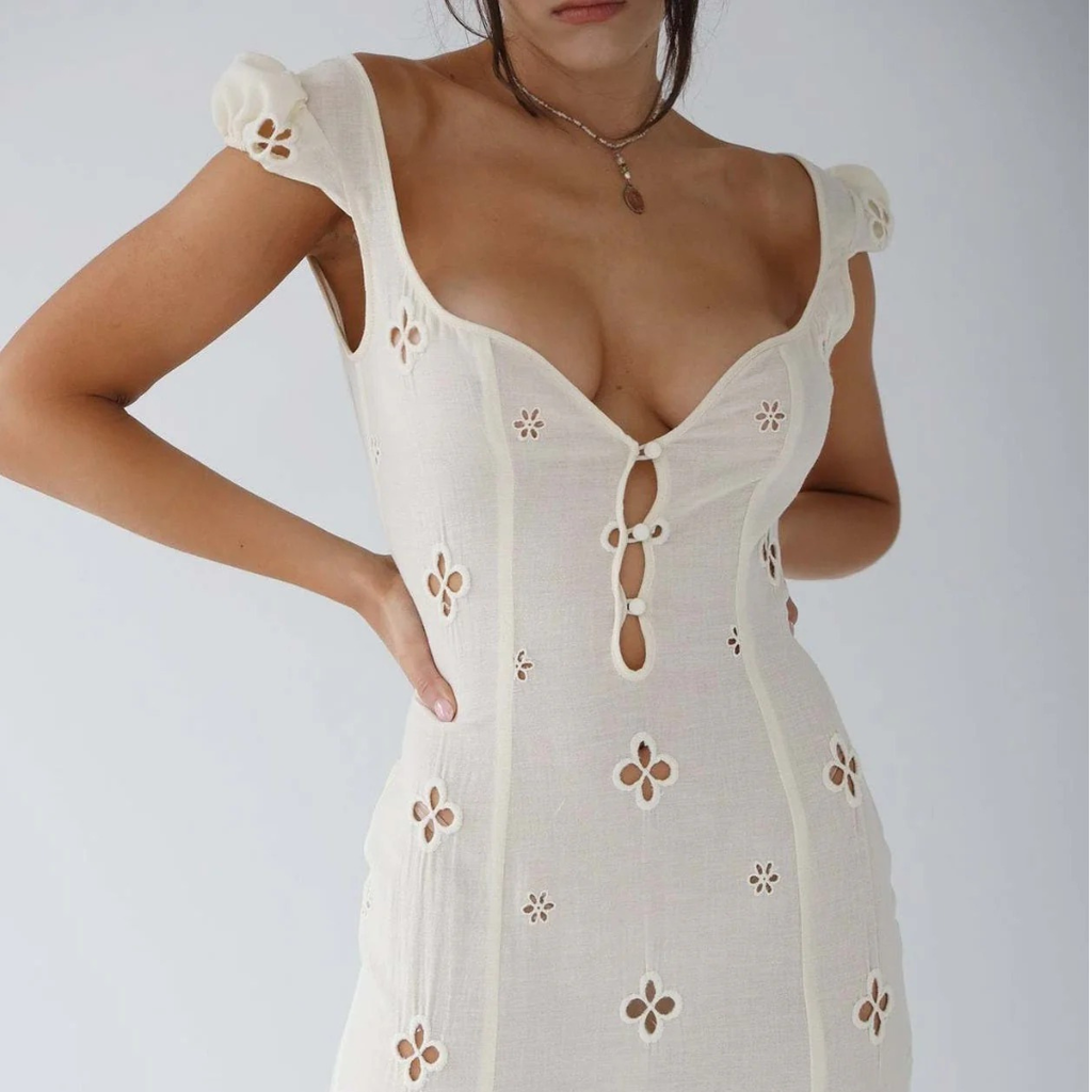 Liesel | Damen Kleid Midi Für Hochzeitsgast Im Eleganten Stil